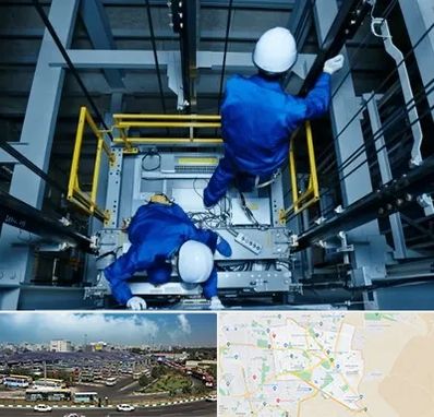 تعمیر کابین آسانسور در منطقه 15 تهران 