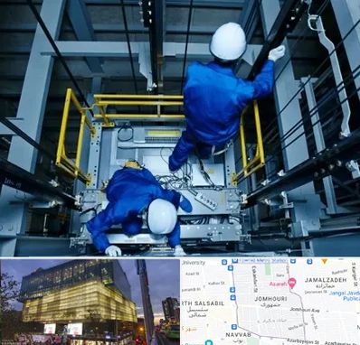 تعمیر کابین آسانسور در جمهوری 