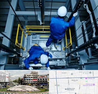 تعمیر کابین آسانسور در مرکز تهران