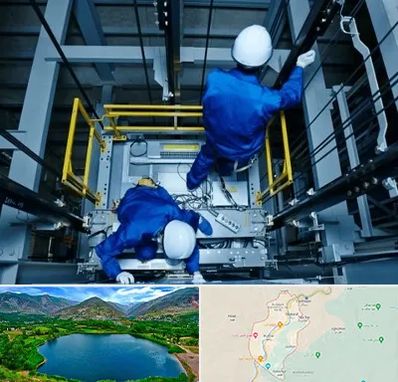 تعمیر کابین آسانسور در رودبار