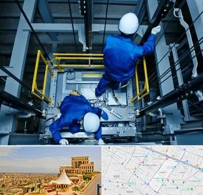 تعمیر کابین آسانسور در هاشمیه مشهد