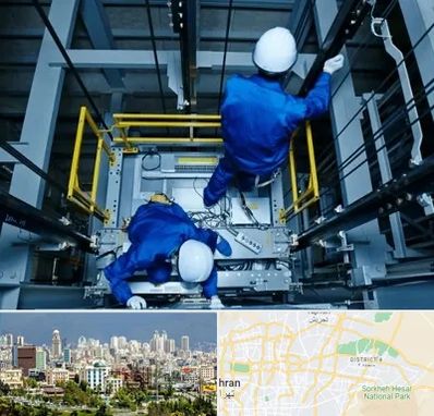 تعمیر کابین آسانسور در شرق تهران 