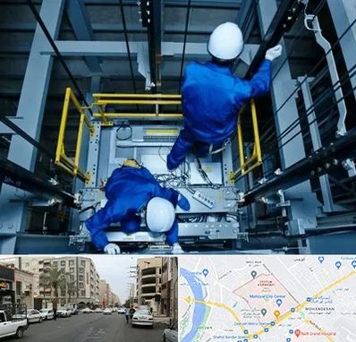 تعمیر کابین آسانسور در زیتون کارمندی اهواز