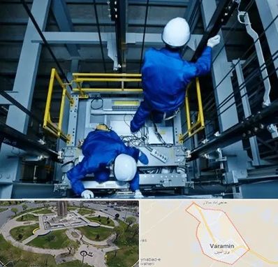 تعمیر کابین آسانسور در ورامین