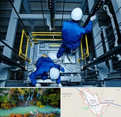 تعمیر کابین آسانسور در دورود