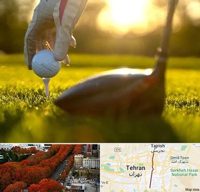 باشگاه گلف در ولیعصر 