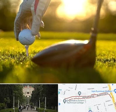 باشگاه گلف در بلوار معلم رشت 