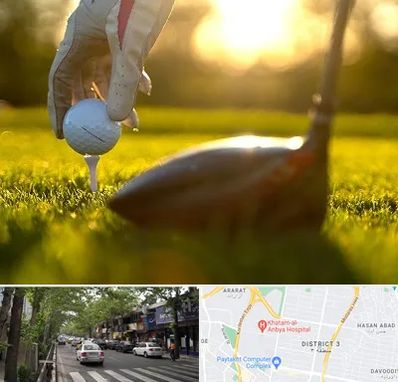 باشگاه گلف در ظفر 