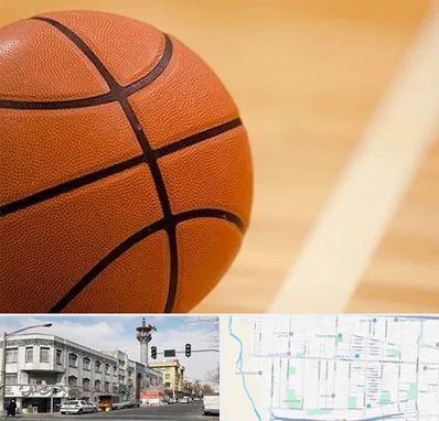 زمین بسکتبال در 17شهریور