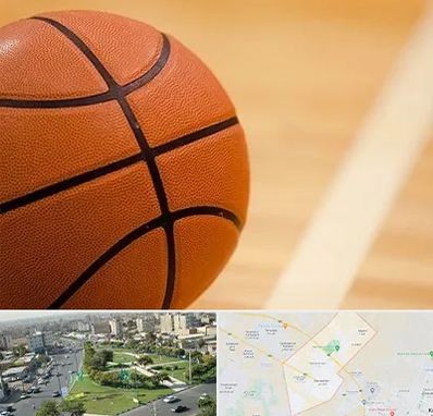 زمین بسکتبال در کمال شهر کرج