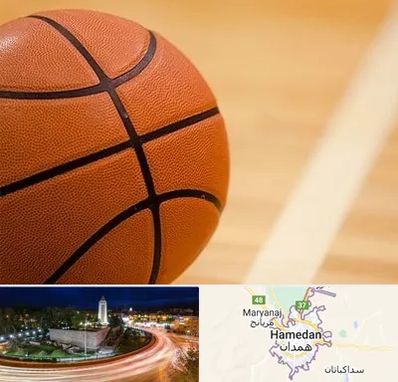 زمین بسکتبال در همدان