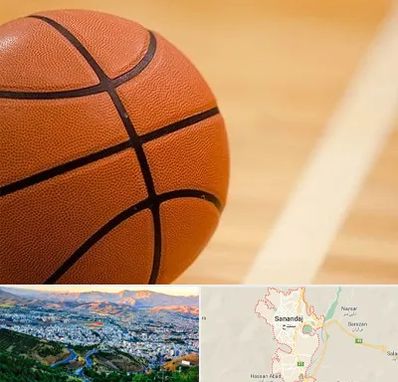 زمین بسکتبال در سنندج