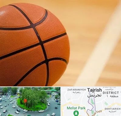 زمین بسکتبال در تجریش