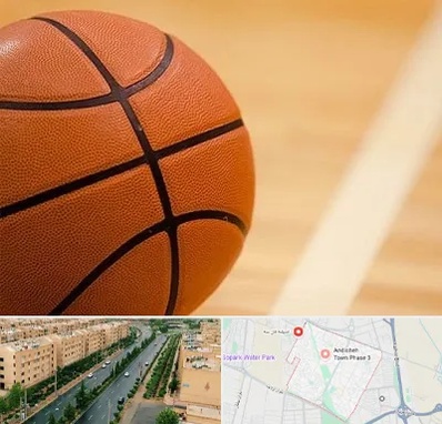 زمین بسکتبال در فاز سه اندیشه