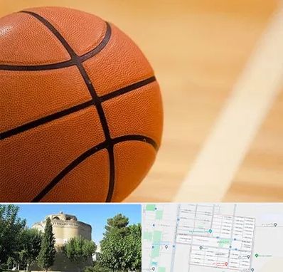 زمین بسکتبال در مرداویج اصفهان