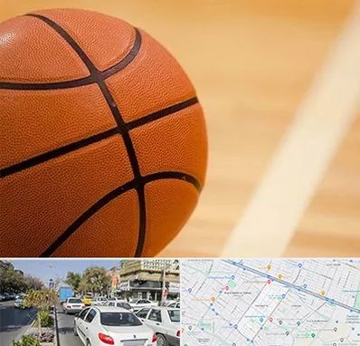 زمین بسکتبال در مفتح مشهد