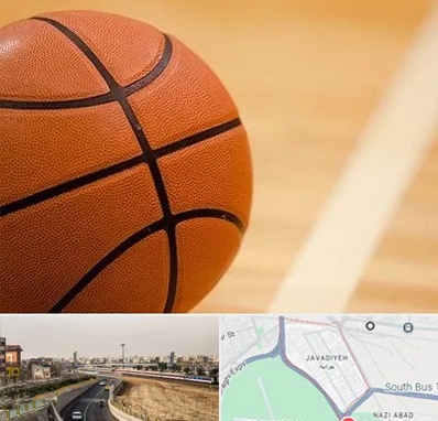 زمین بسکتبال در جوادیه