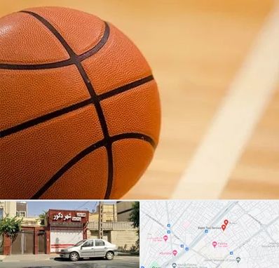 زمین بسکتبال در باجک قم