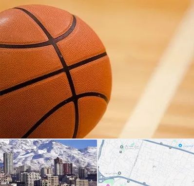 زمین بسکتبال در ازگل