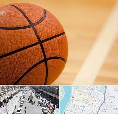 زمین بسکتبال در نادری اهواز