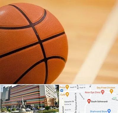 زمین بسکتبال در سهروردی