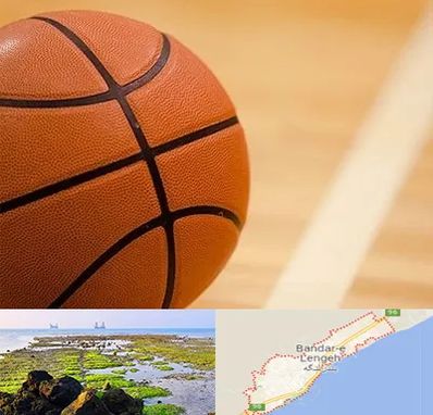 زمین بسکتبال در بندرلنگه