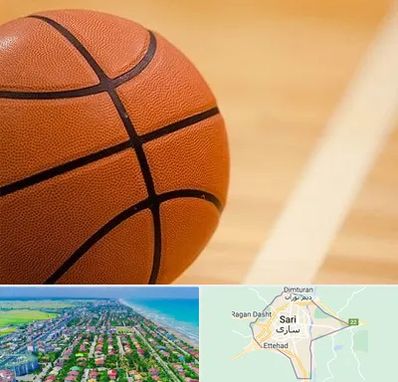 زمین بسکتبال در ساری