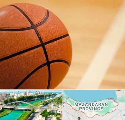 زمین بسکتبال در مازندران