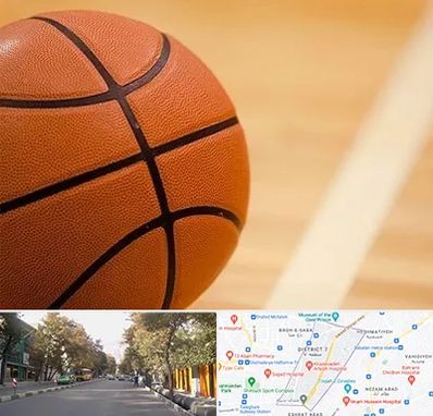 زمین بسکتبال در شریعتی