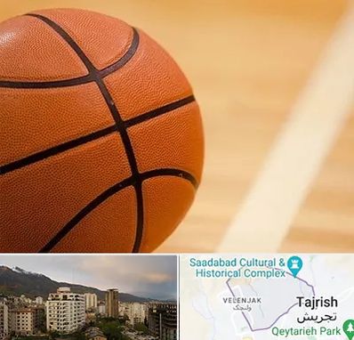 زمین بسکتبال در زعفرانیه