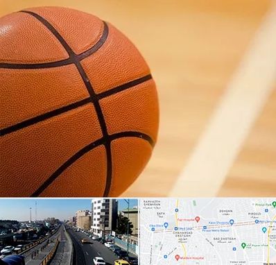 زمین بسکتبال در پیروزی