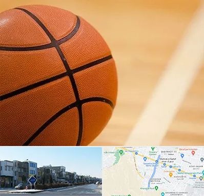 زمین بسکتبال در شریعتی مشهد