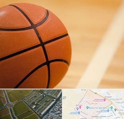 زمین بسکتبال در الهیه مشهد