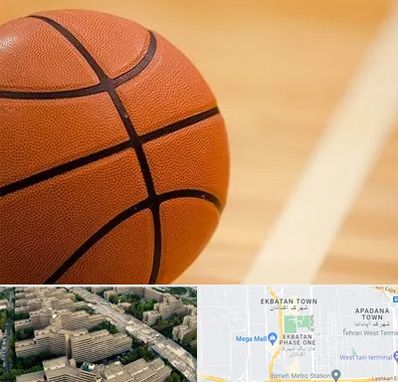 زمین بسکتبال در اکباتان