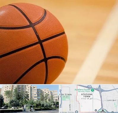 زمین بسکتبال در آپادانا