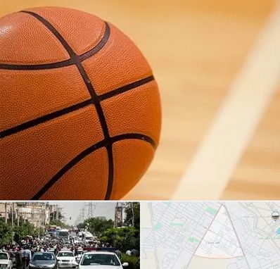 زمین بسکتبال در سیدی مشهد