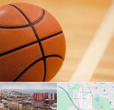 زمین بسکتبال در سهند تبریز