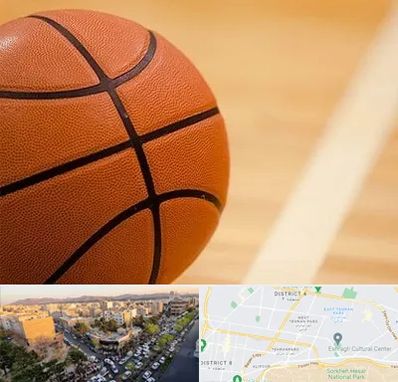 زمین بسکتبال در تهرانپارس