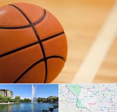 زمین بسکتبال در کوهسنگی مشهد