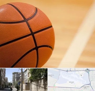 زمین بسکتبال در مهرآباد