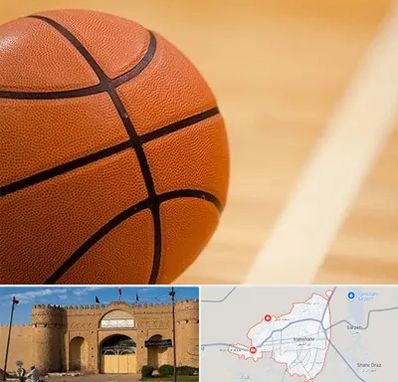 زمین بسکتبال در ایرانشهر