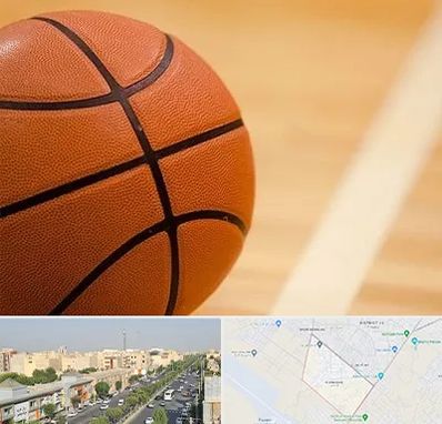 زمین بسکتبال در کیانمهر کرج