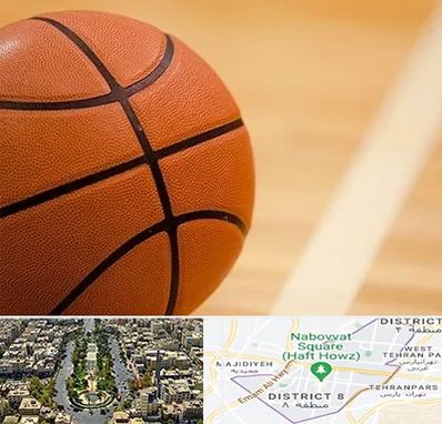 زمین بسکتبال در نارمک