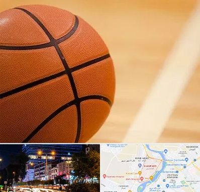 زمین بسکتبال در کیانپارس اهواز