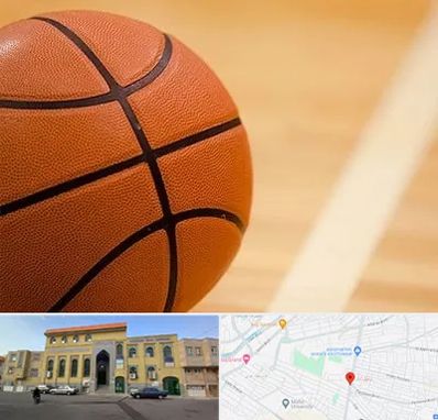 زمین بسکتبال در زنبیل آباد قم