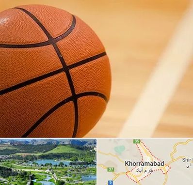 زمین بسکتبال در خرم آباد