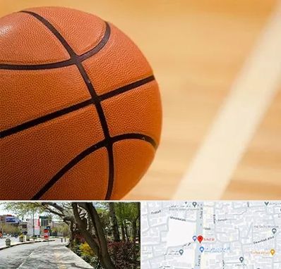 زمین بسکتبال در خیابان توحید اصفهان