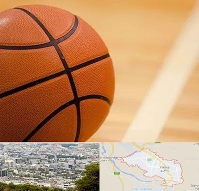 زمین بسکتبال در یاسوج