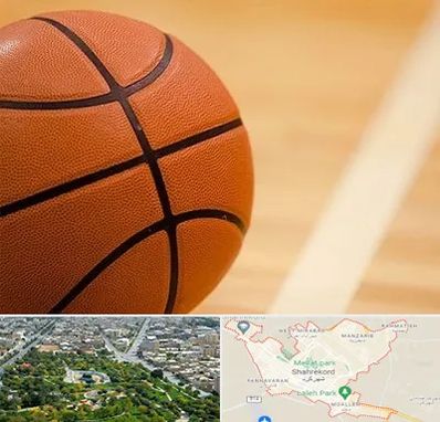 زمین بسکتبال در شهرکرد