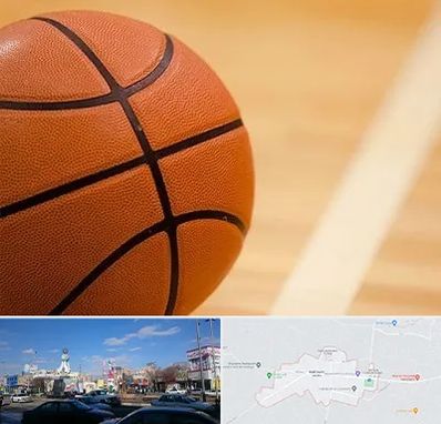 زمین بسکتبال در ماهدشت کرج